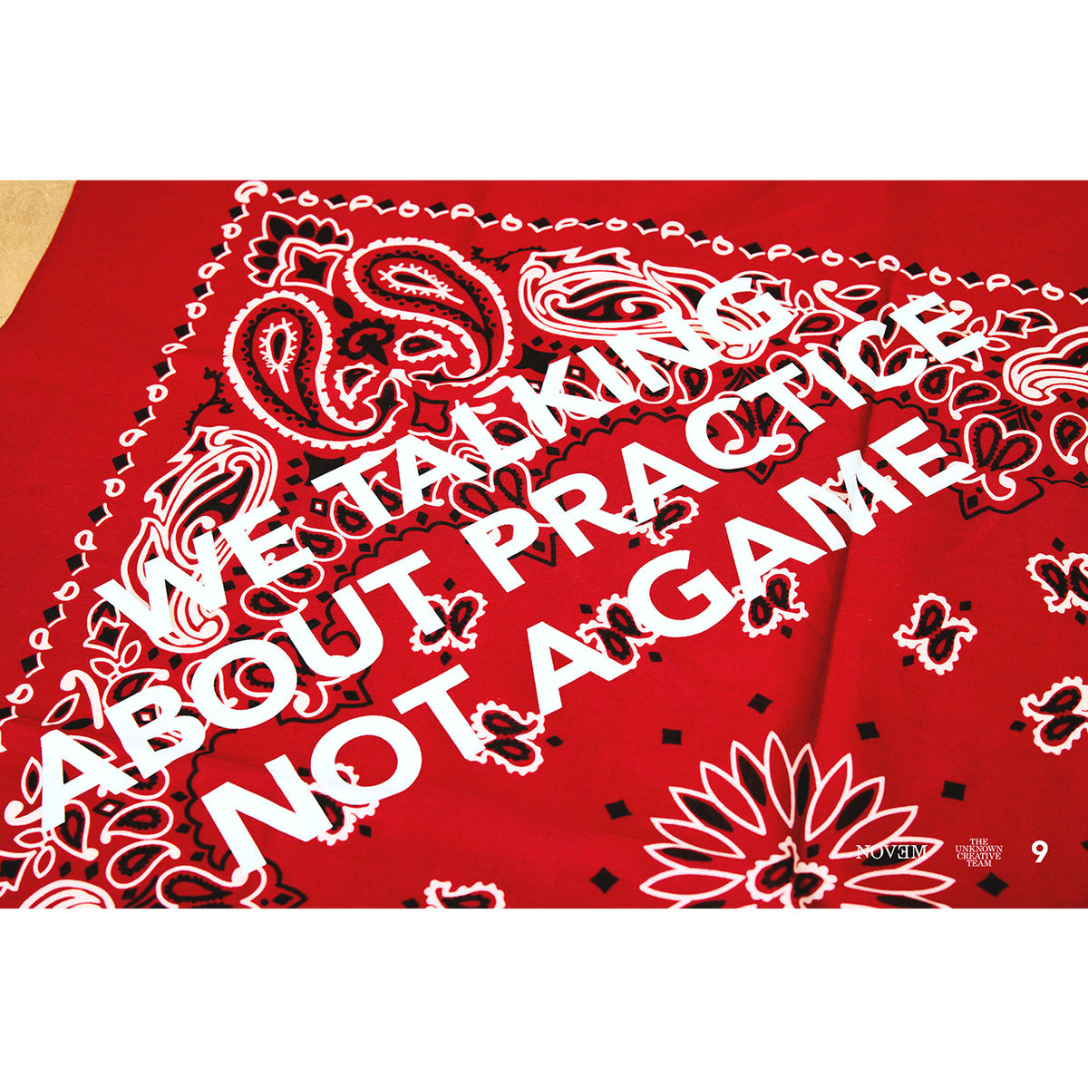 BIG BANDANA “PRACTICE”
