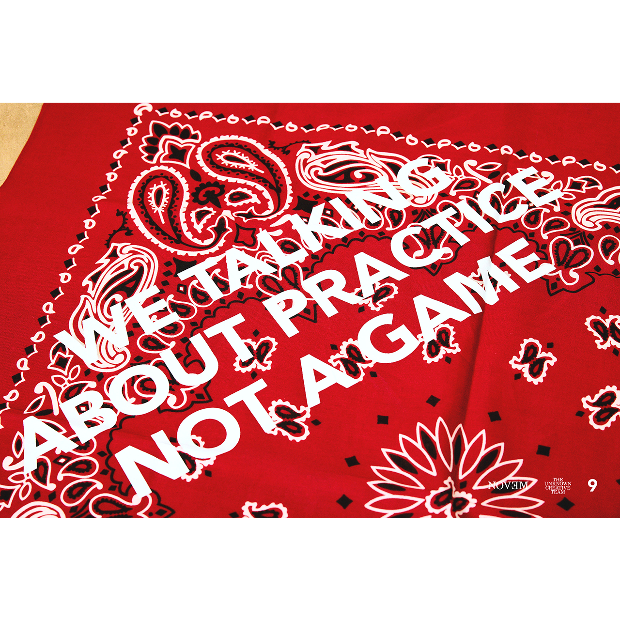 BIG BANDANA “PRACTICE”