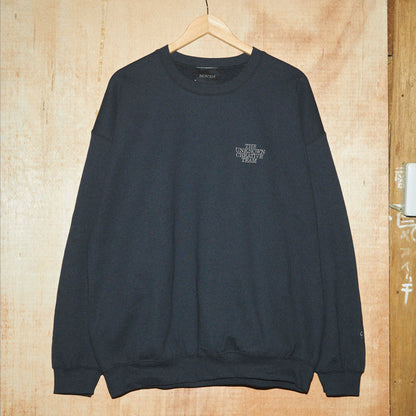 「THE UNKNOWN CREATIVE TEAM 」 TEAM SWEATSHIRT (BLACK)