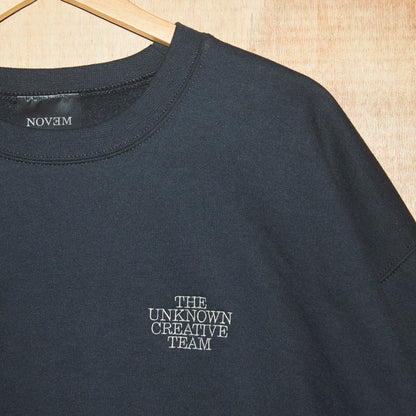 「THE UNKNOWN CREATIVE TEAM 」 TEAM SWEATSHIRT (BLACK)