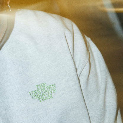 「THE UNKNOWN CREATIVE TEAM 」 TEAM SWEATSHIRT (GRAY)